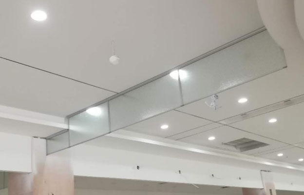 什么地方适合用玻璃挡烟垂壁